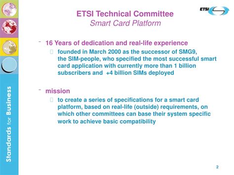 smart card platforms|ETSI .